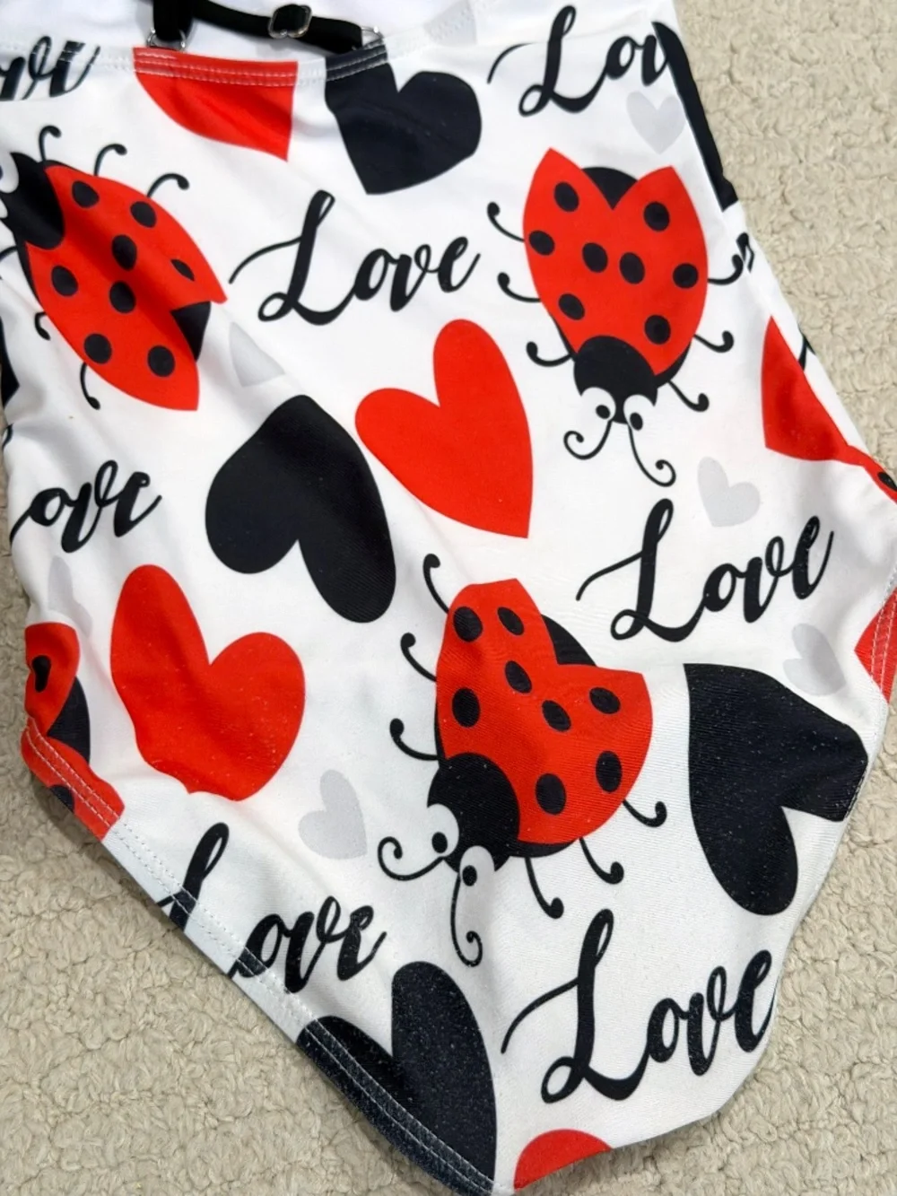 Kids Lovebug One Piece Swimsuit Size 7-8T